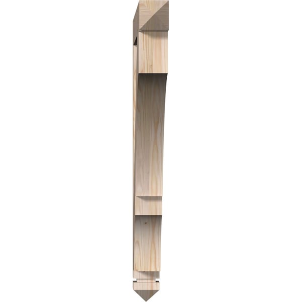 Balboa Arts & Crafts Smooth Bracket, Douglas Fir, 3 1/2W X 34D X 38H